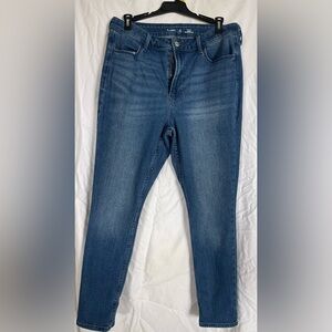 Old Navy Women's Dark Blue Skinny Jeans